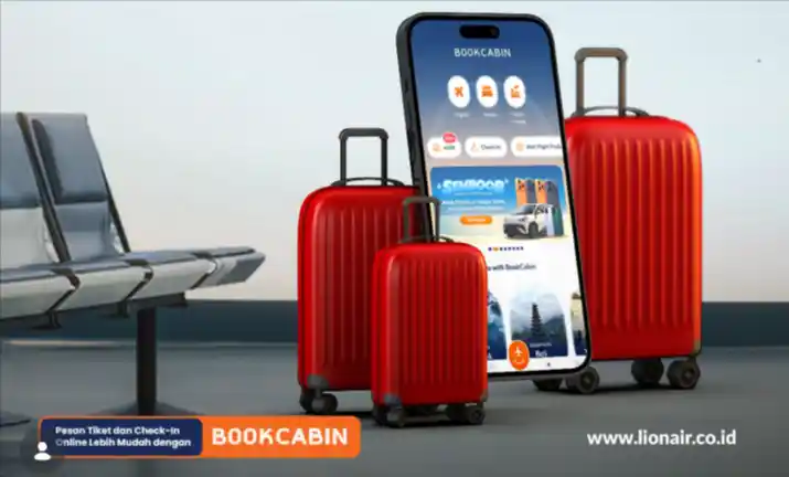 BookCabin Permudah Check-in Online Lion Air Group